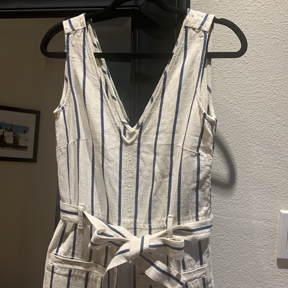 Madewell striped jumpsuit - Picture 2 of 4